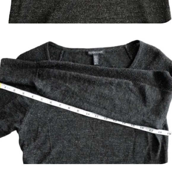 Eileen Fisher Womens Merino Wool Lightweight Crewneck Sweater XS - Picture 8 of 10